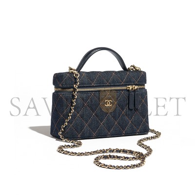 CHANEL CLASSIC VANITY WITH CHAIN AP4385 (19.5*17*5cm)